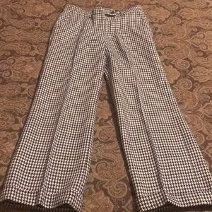 Michael Kors Wool Houndstooth Pants 4P